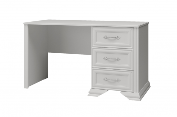 Стол письменный Грация белый (БМ) в Невьянске - nevyansk.mebel-e96.ru