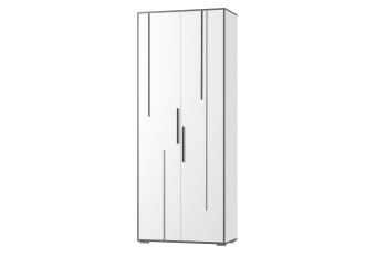 Шкаф 2 дв. Грей (УНИ) (МЛК) в Невьянске - nevyansk.mebel-e96.ru