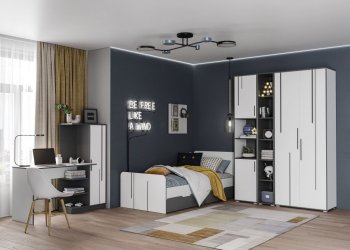 Кровать выдвижная Грей (МЛК) в Невьянске - nevyansk.mebel-e96.ru