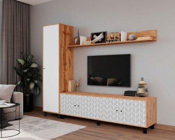 Стенка HYGGE комп.1 зигзаги (Мама) в Невьянске - nevyansk.mebel-e96.ru