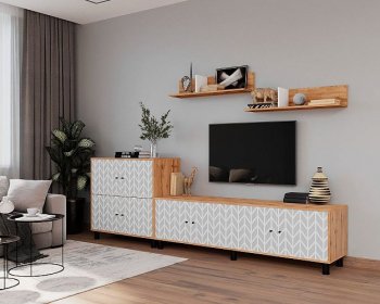 Стенка HYGGE комп.3 зигзаги (Мама) в Невьянске - nevyansk.mebel-e96.ru