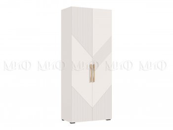 Шкаф распашной 900 мм Ирис с антресолью, кашемир (Миф) в Невьянске - nevyansk.mebel-e96.ru