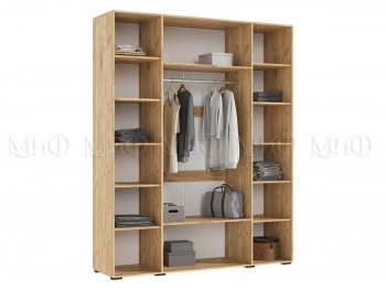 Шкаф распашной 1800 мм Ирис крафт/белый (Миф) в Невьянске - nevyansk.mebel-e96.ru