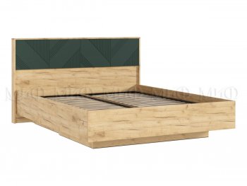 Кровать парящая с ПМ Ирис грин/дуб крафт (Миф) в Невьянске - nevyansk.mebel-e96.ru