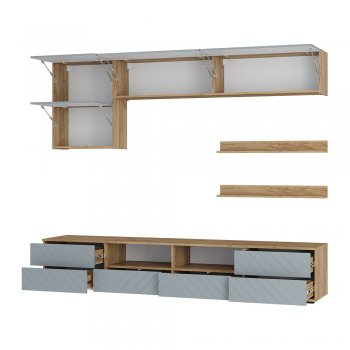 Стенка Камелия ГС-01 шарли бриз (БТС) в Невьянске - nevyansk.mebel-e96.ru