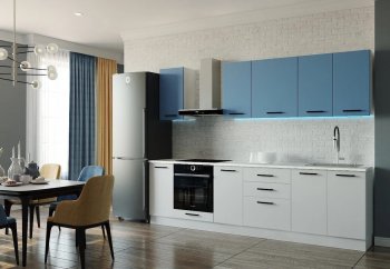 Кухонный гарнитур Капри ЛДСП/МДФ 2800 мм Sanvut в Невьянске - nevyansk.mebel-e96.ru