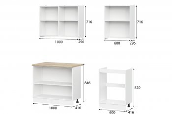 Кухонный гарнитур КГ-6 1600 мм (СВ) в Невьянске - nevyansk.mebel-e96.ru