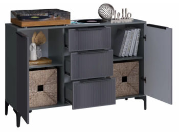 Комод Кимберли графит (Handis) в Невьянске - nevyansk.mebel-e96.ru