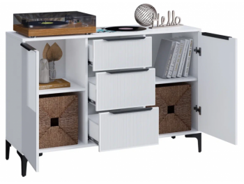 Комод Кимберли белый (Handis) в Невьянске - nevyansk.mebel-e96.ru