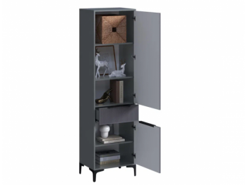 Пенал 550 мм Кимберли графит (Handis) в Невьянске - nevyansk.mebel-e96.ru