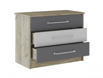 Комод Колибри Лофт серый (Текс) в Невьянске - nevyansk.mebel-e96.ru