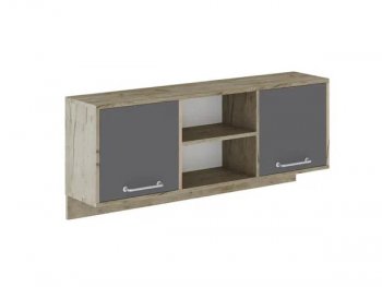 Навесная секция Колибри Лофт серый (Текс) в Невьянске - nevyansk.mebel-e96.ru | фото