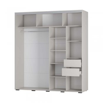 Шкаф-купе Крафт-6 кашемир 2000 мм (БТС) в Невьянске - nevyansk.mebel-e96.ru