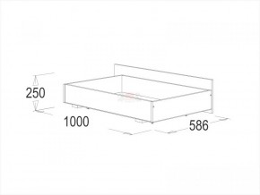 Кровать двойная Ольга 1Н + 2-а ящика (1200*2000) в Невьянске - nevyansk.mebel-e96.ru