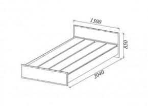 Кровать Классика 1400 в Невьянске - nevyansk.mebel-e96.ru