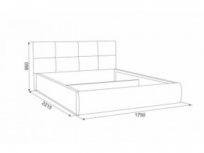 Кровать мягкая Куба (1600) в Невьянске - nevyansk.mebel-e96.ru