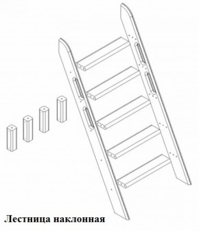 Кровать Сонечка 2-х ярусная (модульная) в Невьянске - nevyansk.mebel-e96.ru