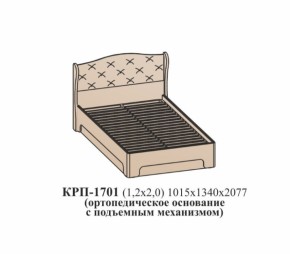 Кровать ЭЙМИ с подъемным механизмом КРП-1701 Бодега белая/патина серебро (1200х2000) в Невьянске - nevyansk.mebel-e96.ru | фото