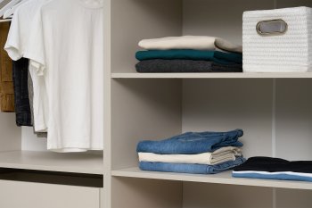 Гардеробная/шкаф 4000 мм Ларго №4 Кашемир (Миф) в Невьянске - nevyansk.mebel-e96.ru