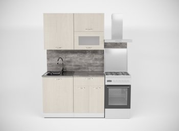 Кухонный гарнитур Лариса лайт 3 1200 мм (Герда) в Невьянске - nevyansk.mebel-e96.ru