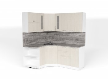 Кухонный гарнитур Лариса оптима 3 1500х1800 мм (Герда) в Невьянске - nevyansk.mebel-e96.ru