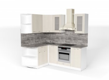 Кухонный гарнитур Лариса прайм 3 1500х2000 мм (Герда) в Невьянске - nevyansk.mebel-e96.ru