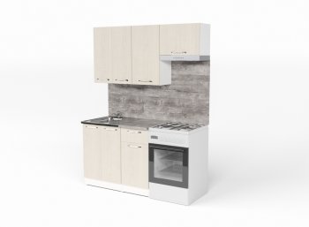 Кухонный гарнитур Лариса нормал 2 1500 мм (Герда) в Невьянске - nevyansk.mebel-e96.ru