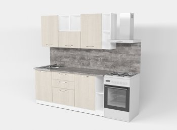 Кухонный гарнитур Лариса макси 4 1800 мм (Герда) в Невьянске - nevyansk.mebel-e96.ru