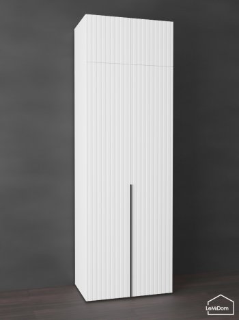 Шкаф с антресолью 800 мм Linnea MHR-2A-4 2450х800х510 (Белый-М 11.1.1) в Невьянске - nevyansk.mebel-e96.ru