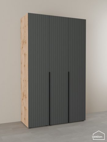 Шкаф с антресолью 1200 мм Linnea MHR-3A-2 2450х1200х510 (ДВ-М 11.1.25) в Невьянске - nevyansk.mebel-e96.ru