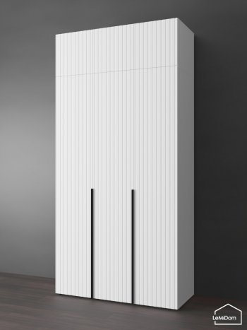 Шкаф с антресолью 1200 мм Linnea MHR-3A-2 2450х1200х510 (Белый-М 11.1.2) в Невьянске - nevyansk.mebel-e96.ru