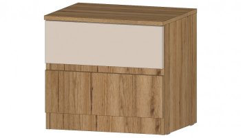 Тумба прикроватная Ленора вотан/кашемир (Лин) в Невьянске - nevyansk.mebel-e96.ru