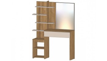 Стол туалетный Ленора вотан/Кашемир (Лин) в Невьянске - nevyansk.mebel-e96.ru