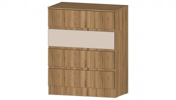 Комод 4 ящика Ленора вотан/Кашемир (Лин) в Невьянске - nevyansk.mebel-e96.ru