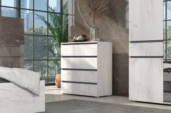 Комод Лиана графит (Зарон) в Невьянске - nevyansk.mebel-e96.ru