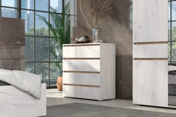 Комод Лиана золотой (Зарон) в Невьянске - nevyansk.mebel-e96.ru | фото