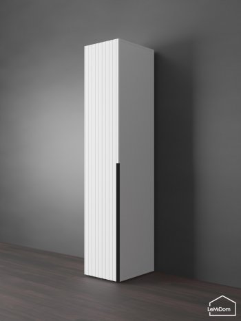 Шкаф Linnea MHR-1 2050х400х510 (Белый-М 11.1.2) в Невьянске - nevyansk.mebel-e96.ru