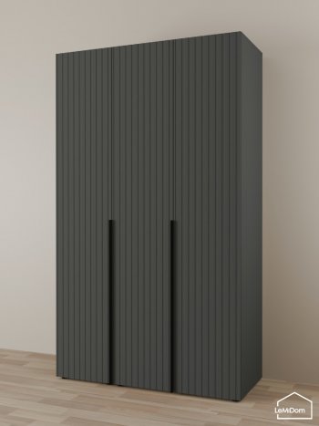 Шкаф Linnea MHR-3-1 2050х1200х510 (Графит-М 11.1.25) в Невьянске - nevyansk.mebel-e96.ru