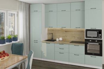Кухонный гарнитур Лиора экстра 3000 мм (Герда) в Невьянске - nevyansk.mebel-e96.ru
