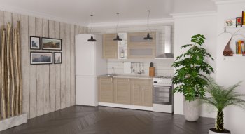 Кухонный гарнитур Лира стандарт 1600 мм (Герда) в Невьянске - nevyansk.mebel-e96.ru