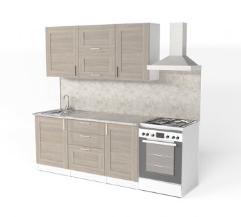 Кухонный гарнитур Лира экстра 1700 мм (Герда) в Невьянске - nevyansk.mebel-e96.ru