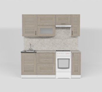 Кухонный гарнитур Лира ультра 2000 мм (Герда) в Невьянске - nevyansk.mebel-e96.ru