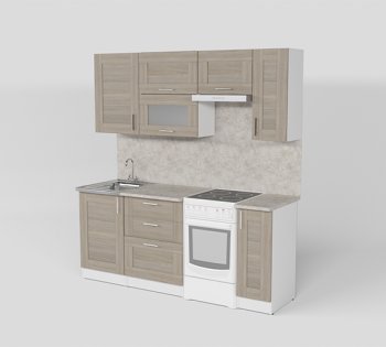 Кухонный гарнитур Лира ультра 2000 мм (Герда) в Невьянске - nevyansk.mebel-e96.ru