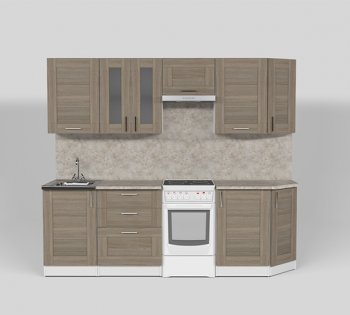 Кухонный гарнитур Лира базис 2400 мм (Герда) в Невьянске - nevyansk.mebel-e96.ru
