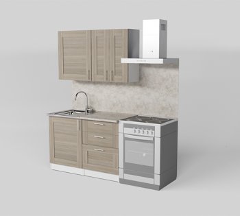 Кухонный гарнитур Лира лайт 1200 мм (Герда) в Невьянске - nevyansk.mebel-e96.ru