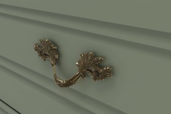 Комод 8 ящиков Лорето, зеленый самшит (БМ) в Невьянске - nevyansk.mebel-e96.ru