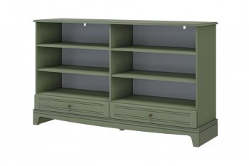 Комод 4 двери 2ящ. Лорето, зеленый самшит (БМ) в Невьянске - nevyansk.mebel-e96.ru