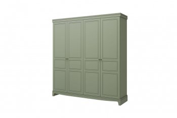Шкаф 2000 мм распашной ШР-4 Лорето, зеленый самшит (БМ) в Невьянске - nevyansk.mebel-e96.ru | фото