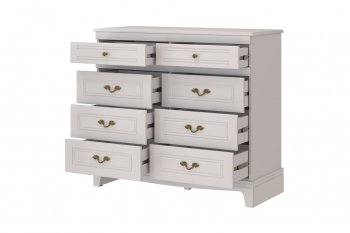 Комод 8 ящиков Лорето, льняной (БМ) в Невьянске - nevyansk.mebel-e96.ru