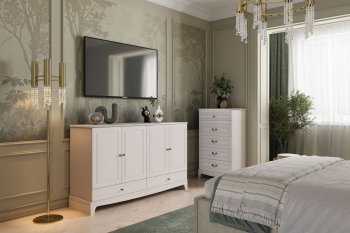 Спальный гарнитур Лорето, модульный, льняной (БМ) в Невьянске - nevyansk.mebel-e96.ru